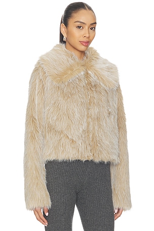 Show Me Your Mumu Park City Jacket in Brown