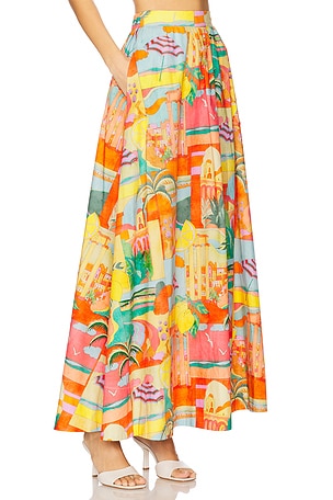 Show Me Your Mumu Pisa Skirt in Orange