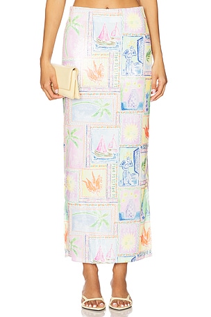 Sunlight Midi Skirt Show Me Your Mumu