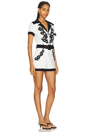 Show Me Your Mumu x REVOLVE Outlaw Romper in White