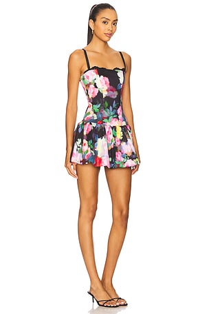 Show Me Your Mumu Tiffany Skort Dress in Black