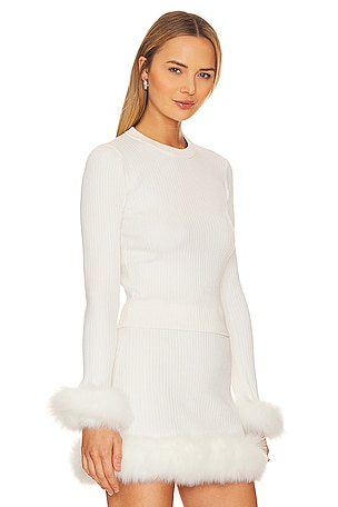 Show Me Your Mumu Fran Top in White