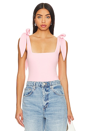 Free People X REVOLVE Oh She's Strappy Bodysuit in Bitter