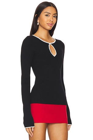 Show Me Your Mumu Tippi Top in Black