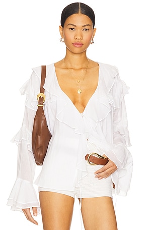 Joss Ruffle Top Show Me Your Mumu