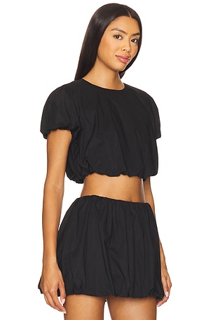 Show Me Your Mumu Highland Crop Top in Black