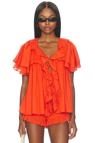 Rosalie Ruffle Top Show Me Your Mumu