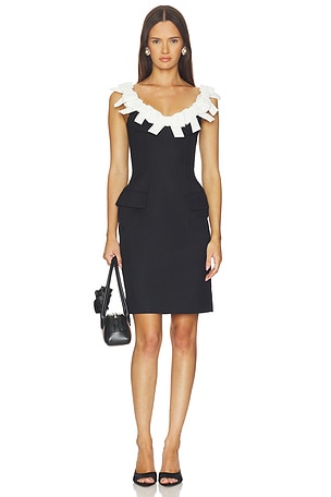 Bow Detail U-neck Dress Shushu/Tong