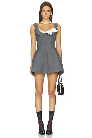 Side Bow A-line Dress Shushu/Tong