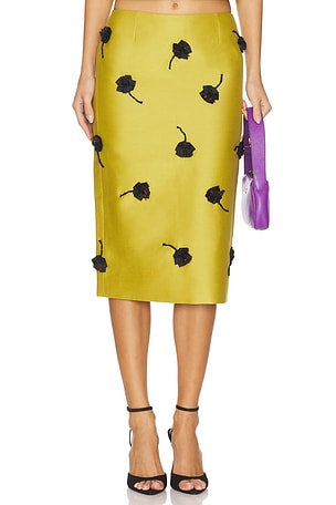 Back Slit Straight Skirt Shushu/Tong