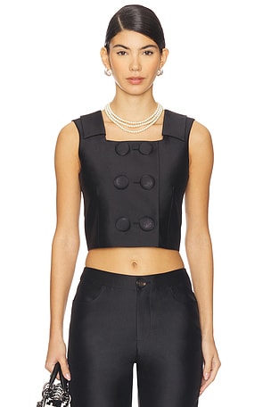 Square Neck Sleeveless Top Shushu/Tong