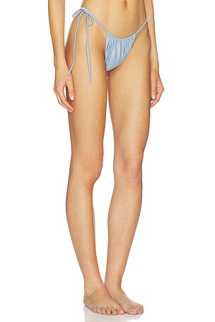 SIR. Lucie String Brief Bikini Bottom in Baby Blue. Size 3 / L. Also