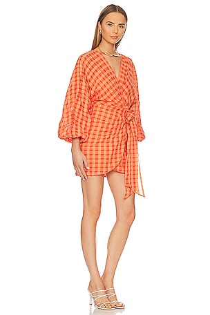 Significant Other Emily Mini Dress in Orange