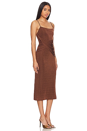 Significant Other x REVOLVE Evelyn Dress in Brown