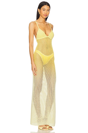 Significant Other Honey Maxi Dress in Lemon