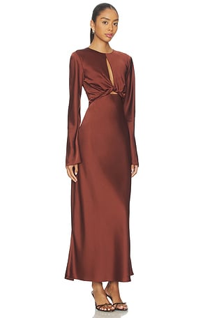 Significant Other Molly Maxi Dress in Brown