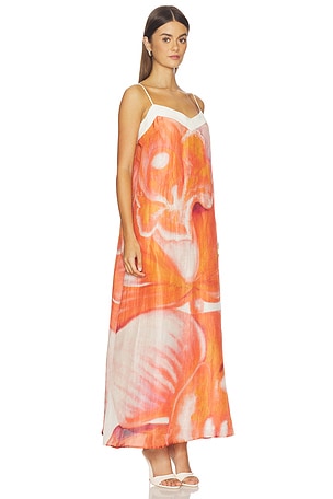 Significant Other Eaden Maxi Dress in Tangerine