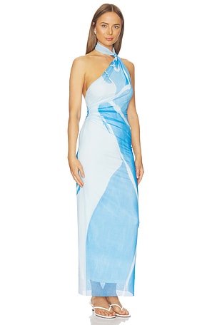 Significant Other Avni Maxi Dress in Blue. Size Aus 6/US 2. Also