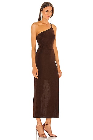 Significant Other Bella Dress in Chocolate