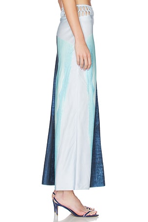 Significant Other Imali Maxi Skirt in Blue. Size Aus 8/US 4. Also