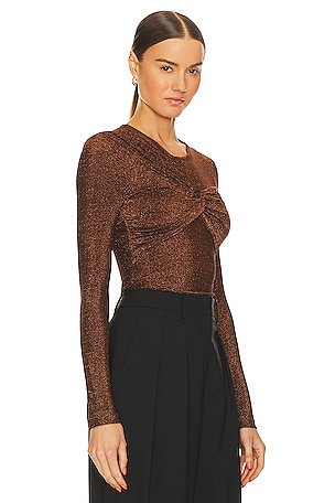 Significant Other Kyla Top in Brown
