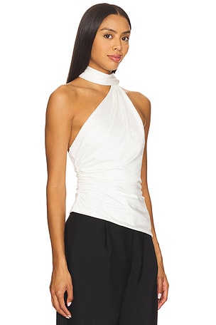 Significant Other Delphine Top in White