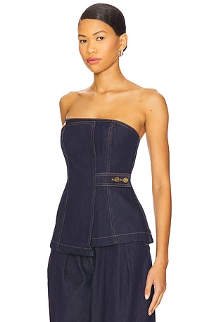 Significant Other Micah Top in Blue