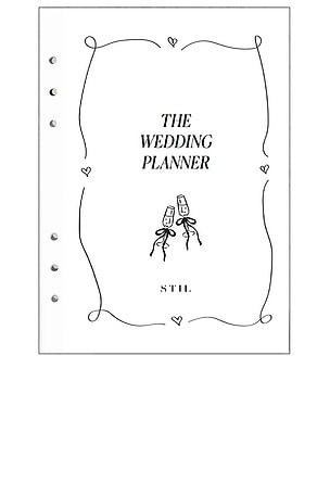 Wedding Planner Insert 6 Ring STIL
