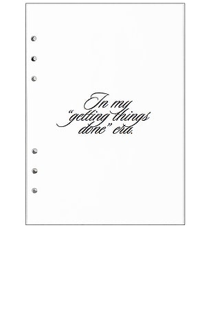 Get It Done Planner Insert 6 Ring STIL