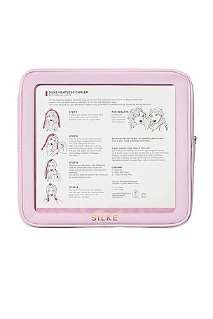 SILKE London Heatless Curler in Pink