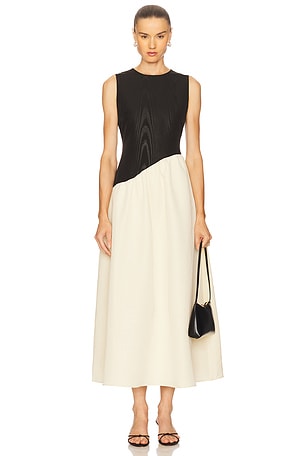 Laurel Moire Midi Dress SIMONMILLER $395 NEW