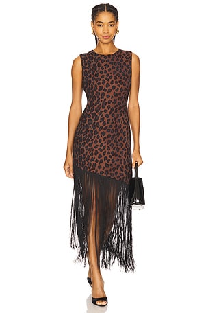 Casablanca Fringe Dress SIMONMILLER