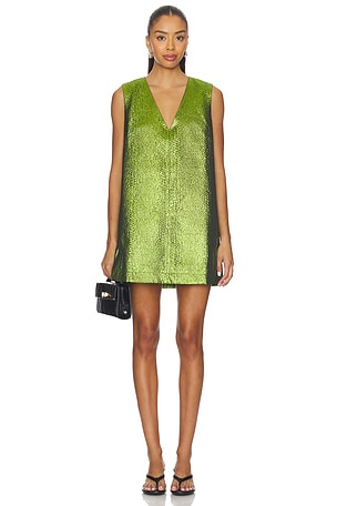 Fountain Metallic Mini Dress SIMONMILLER
