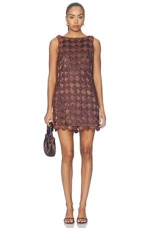 Sina Crochet Mini Dress SIMONMILLER
