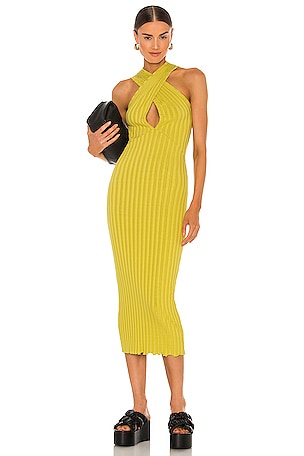 SIMONMILLER Jago Dress in Kiwi | REVOLVE