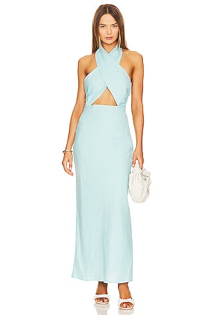 Vince, Iridescent Camisole Dress in Glass