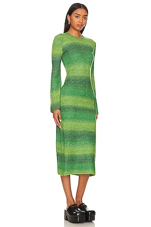 SIMONMILLER Axon Dress in Green