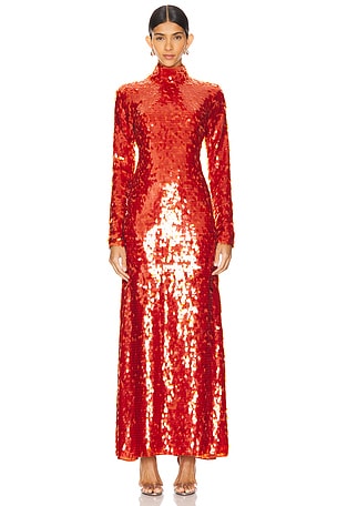 ROBE SCULPTY SEQUIN Simon Miller