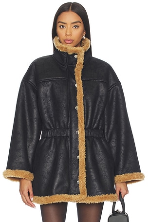 CHAQUETA YARA FAUX SHEARLING SIMONMILLER