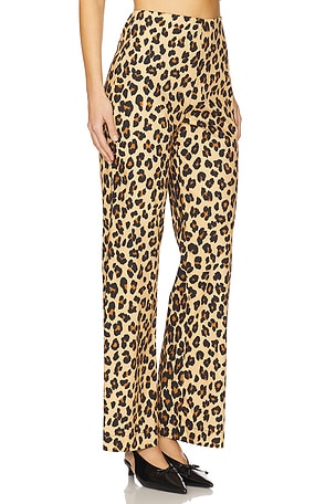SIMONMILLER Pia Poplin Pant in Brown