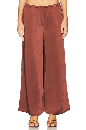 Nella Satin Wide Leg Pant SIMONMILLER