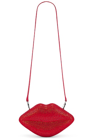 Crystal Lip Clutch SIMONMILLER