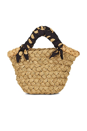 SIMONMILLER Twilly Basket Bag in Tan