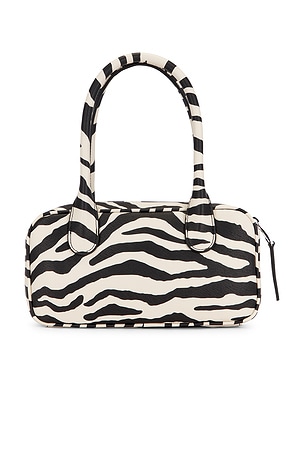 SIMONMILLER Mini Docta Bag in Black,White