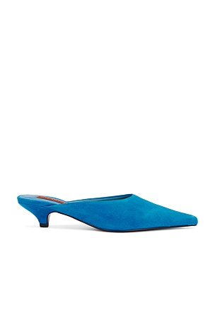 Suede Arrow Mule Pump SIMONMILLER