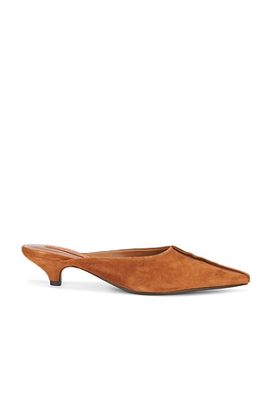Suede Arrow Mule Pump SIMONMILLER