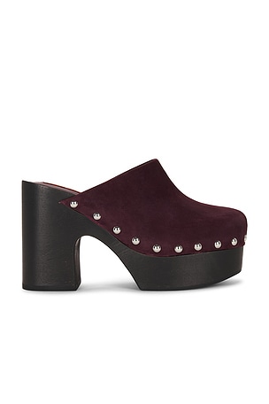 Suede Sol Platform Clog SIMONMILLER