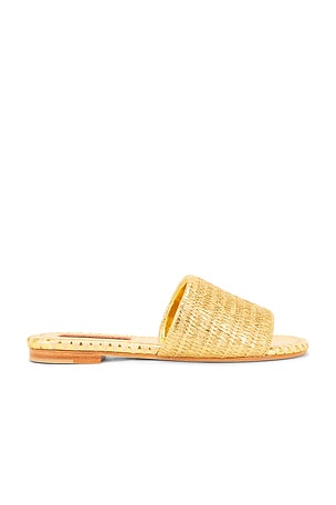 Metallic Raffia Salerno Sandal SIMONMILLER