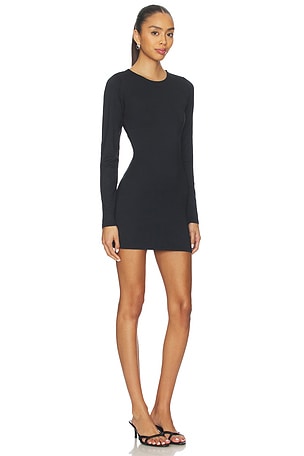 SKIMS Smooth Layers Crewneck Tunic in Black