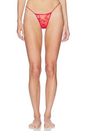 Ultra Fine Lace Micro Thong SKIMS